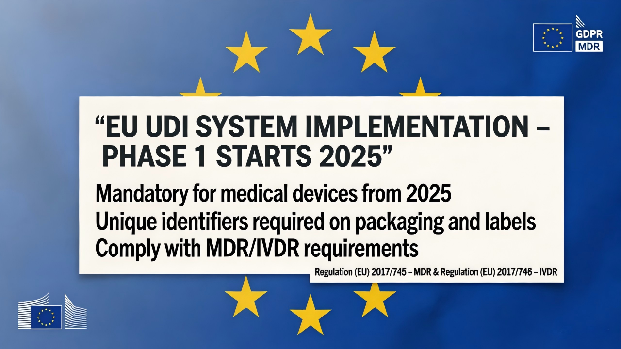 EUDAMED倒计时:5月28日起,全面强制实施:SRN、UDI、CE上传缺一不可。